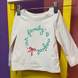 Cat & Jack Cream Long Sleeve Shirt